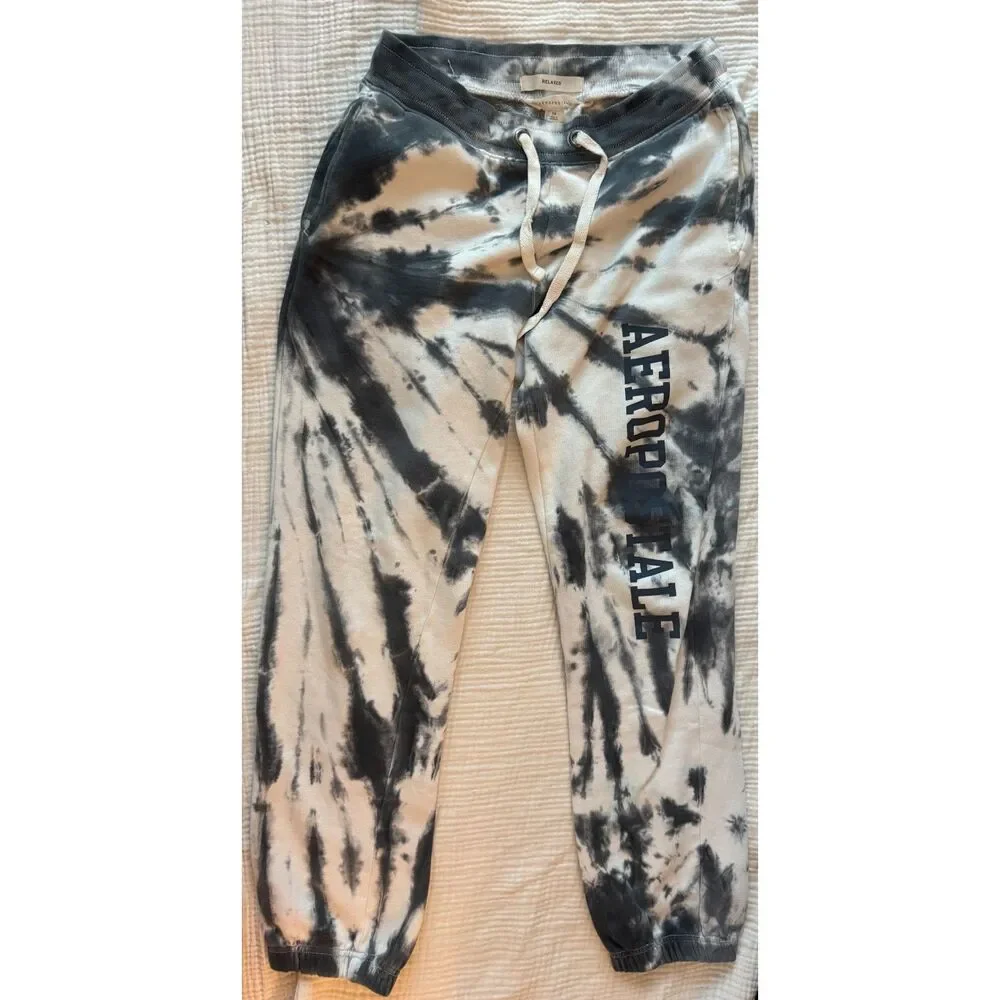 Aeropostale Tie-Dye Classic Cinch Sweatpants